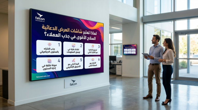 شاشات العرض الدعائية