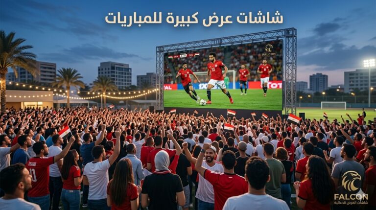 شاشات عرض كبيره المباريات