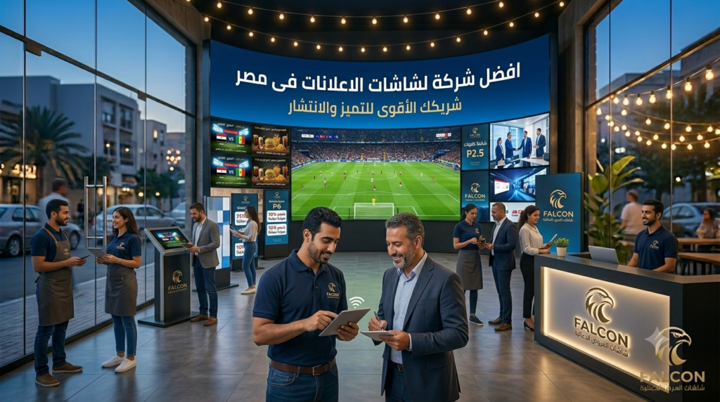 أفضل شركة لشاشات الاعلانات فى مصر